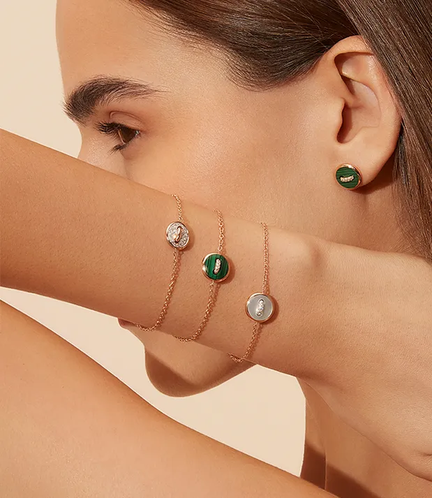 Šperky s barevnými drahokamy a diamanty