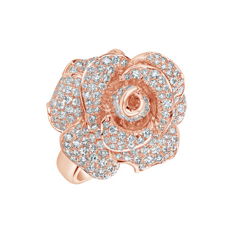 Prsten s diamanty Antique Rose