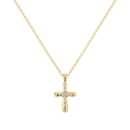 Přívěs s diamanty Magic Cross