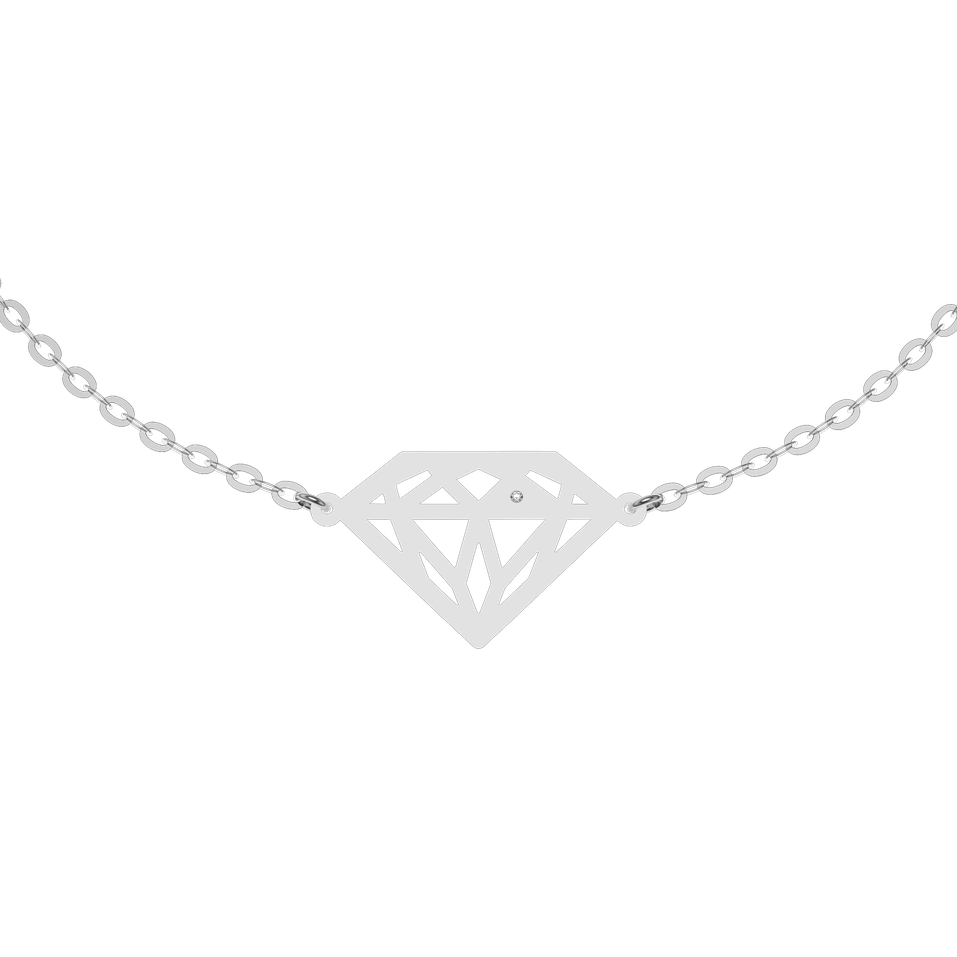 Náramek s diamantem Diamond