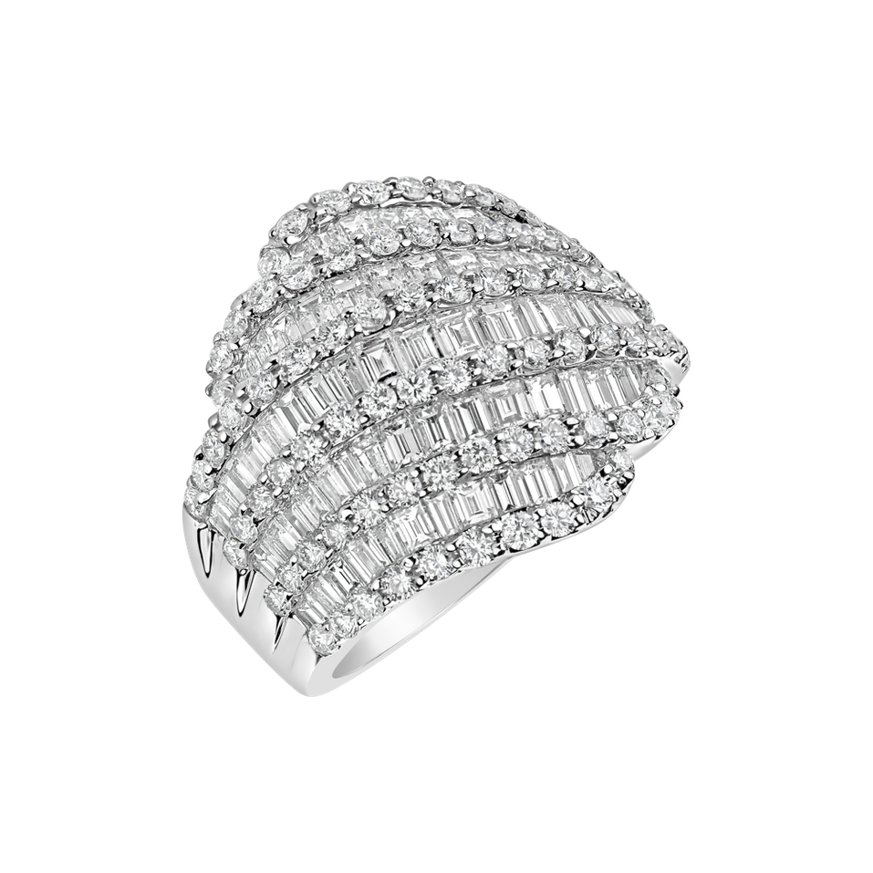 Prsten s diamanty Sea Shell