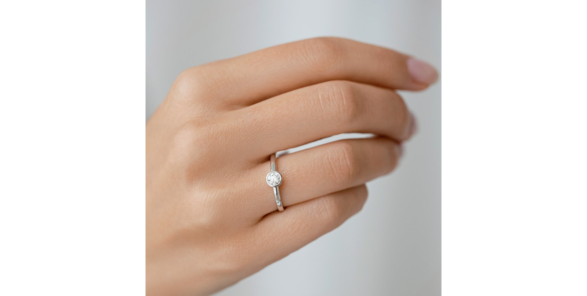 Prsten s diamantem Seductive Glow