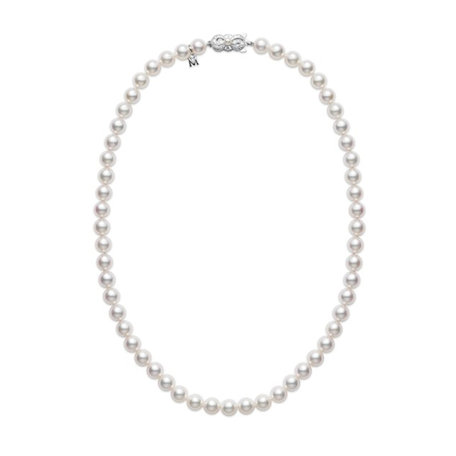 Náhrdelník s bílými mořskými perlam Pearl Necklace