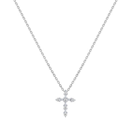 Náhrdelník s diamanty Sparkling Cross