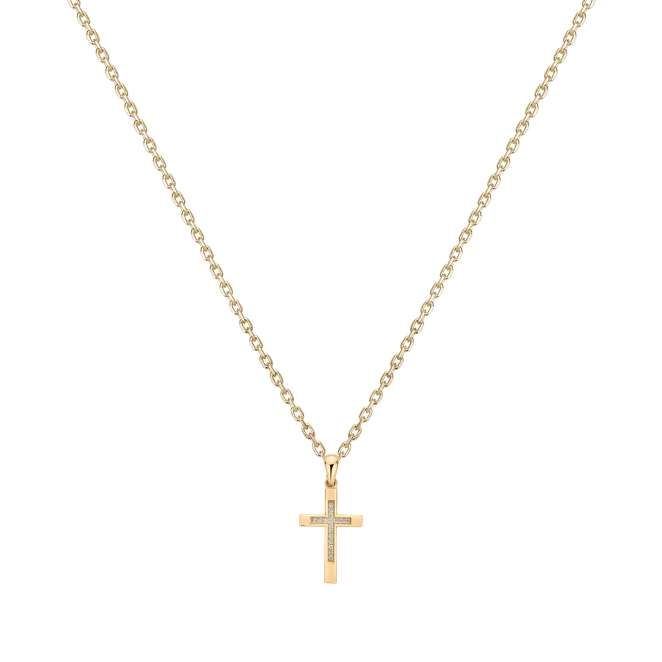 Přívěsek s diamanty Cross