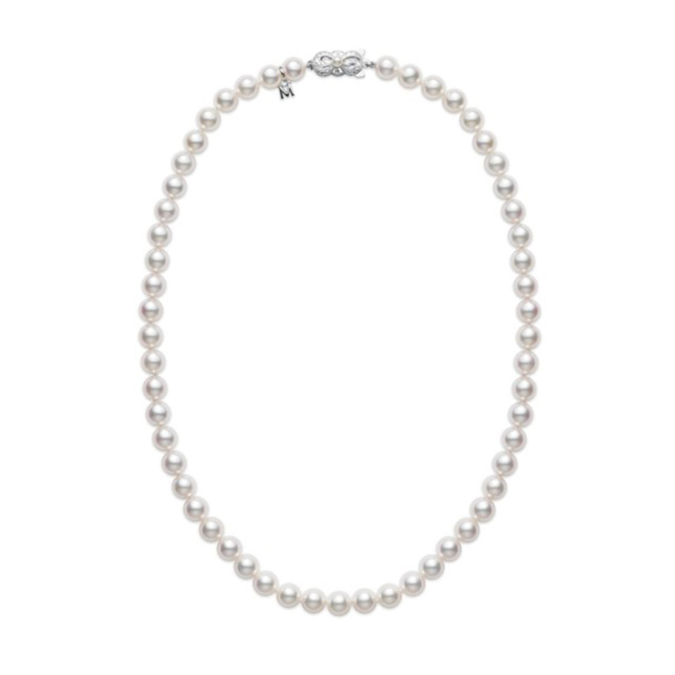 Náhrdelník s bílými mořskými perlami Pearl Necklace