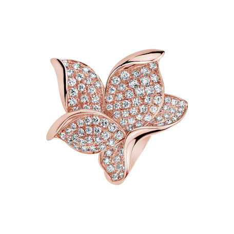 Prsten s diamanty Fleur de Lume