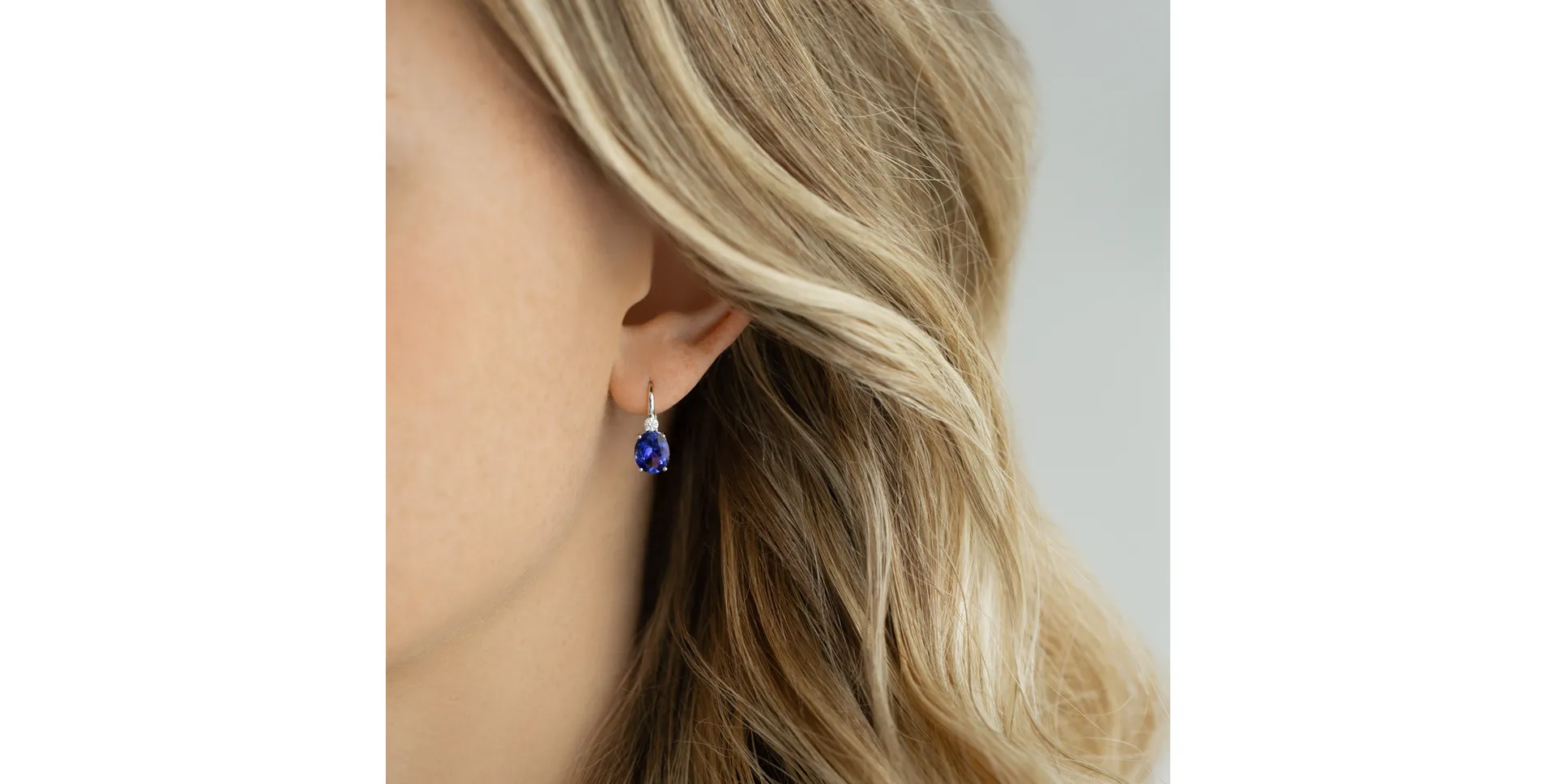 Náušnice s diamantem a turmalínem Juliette